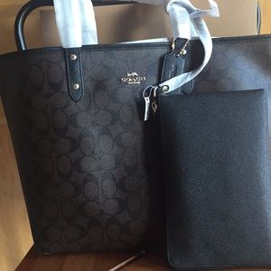 Coach Reversible City Tote